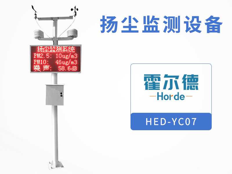 揚塵監測設備可監測PM2.5等環境因子 揚塵監測設備可監測PM2.5等環境因子