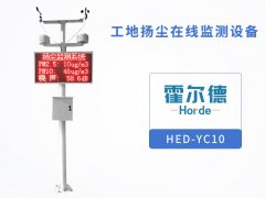 工地揚塵在線監測設備，節省了監測成本